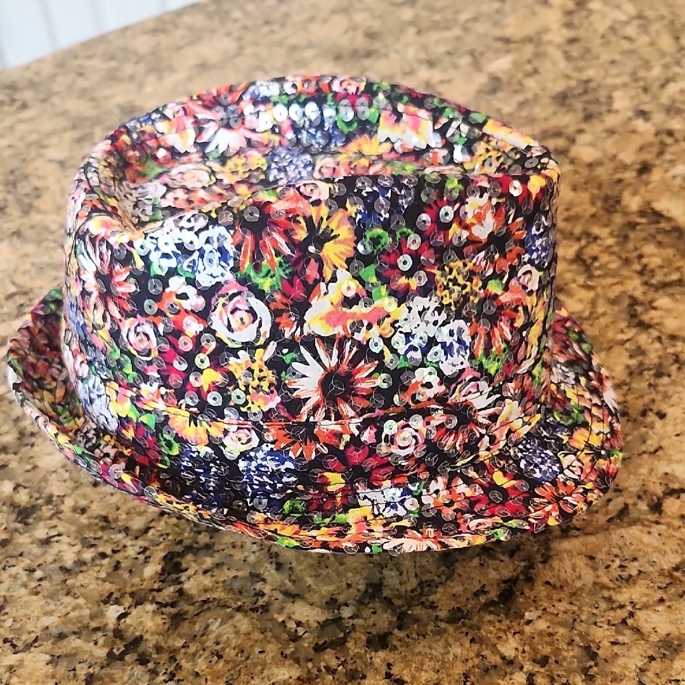 Disney Multicolor Floral Kids‎ Hat - Picture 4 of 5